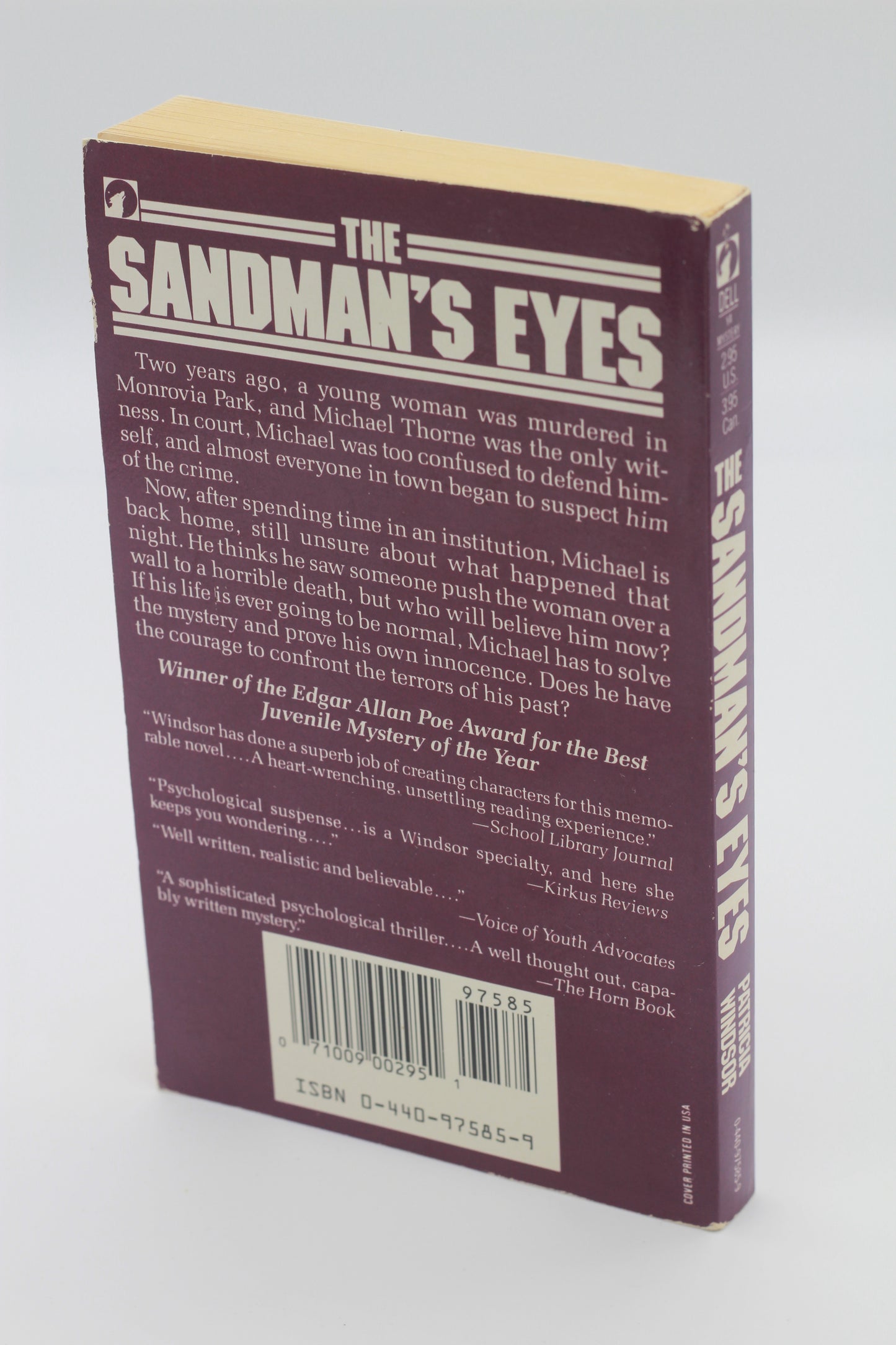 The Sandman's Eyes - Patricia Windsor